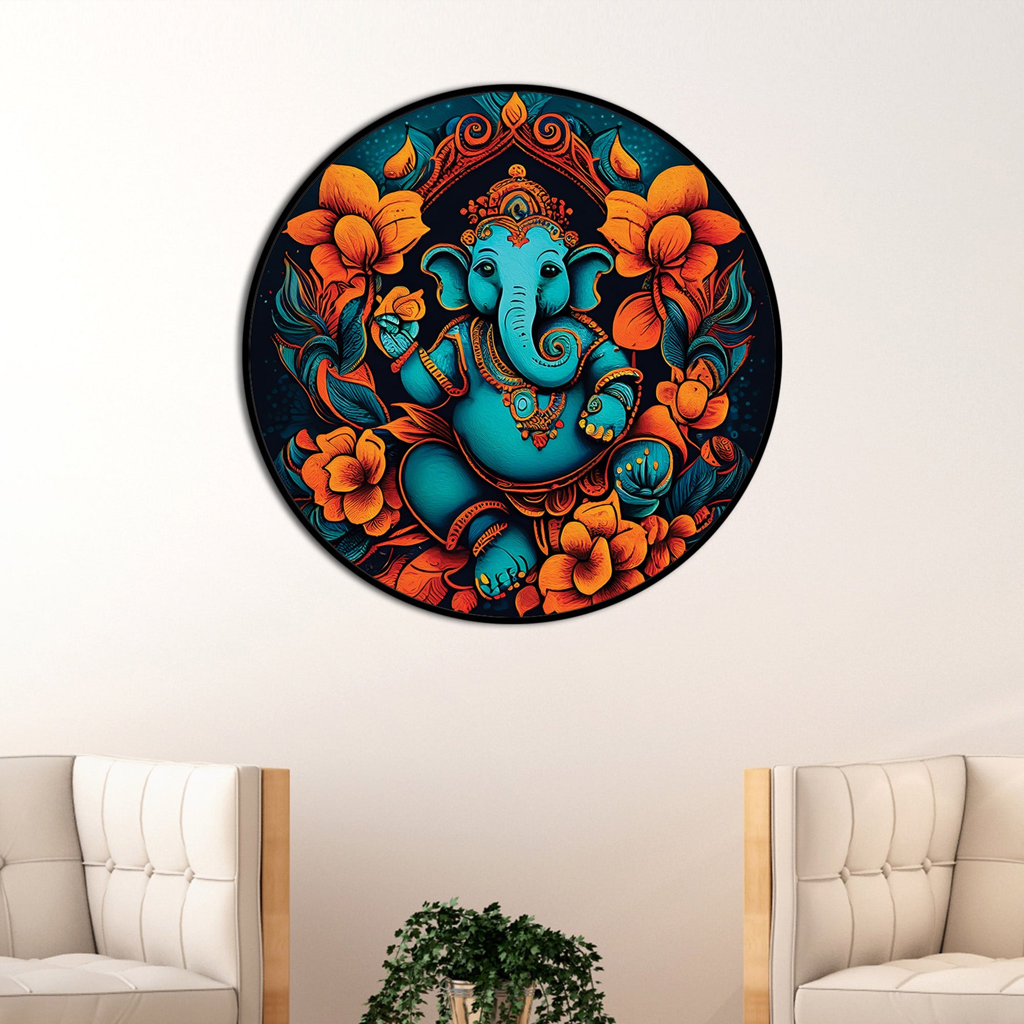 Premium Ganesha Painting for Wall Décor