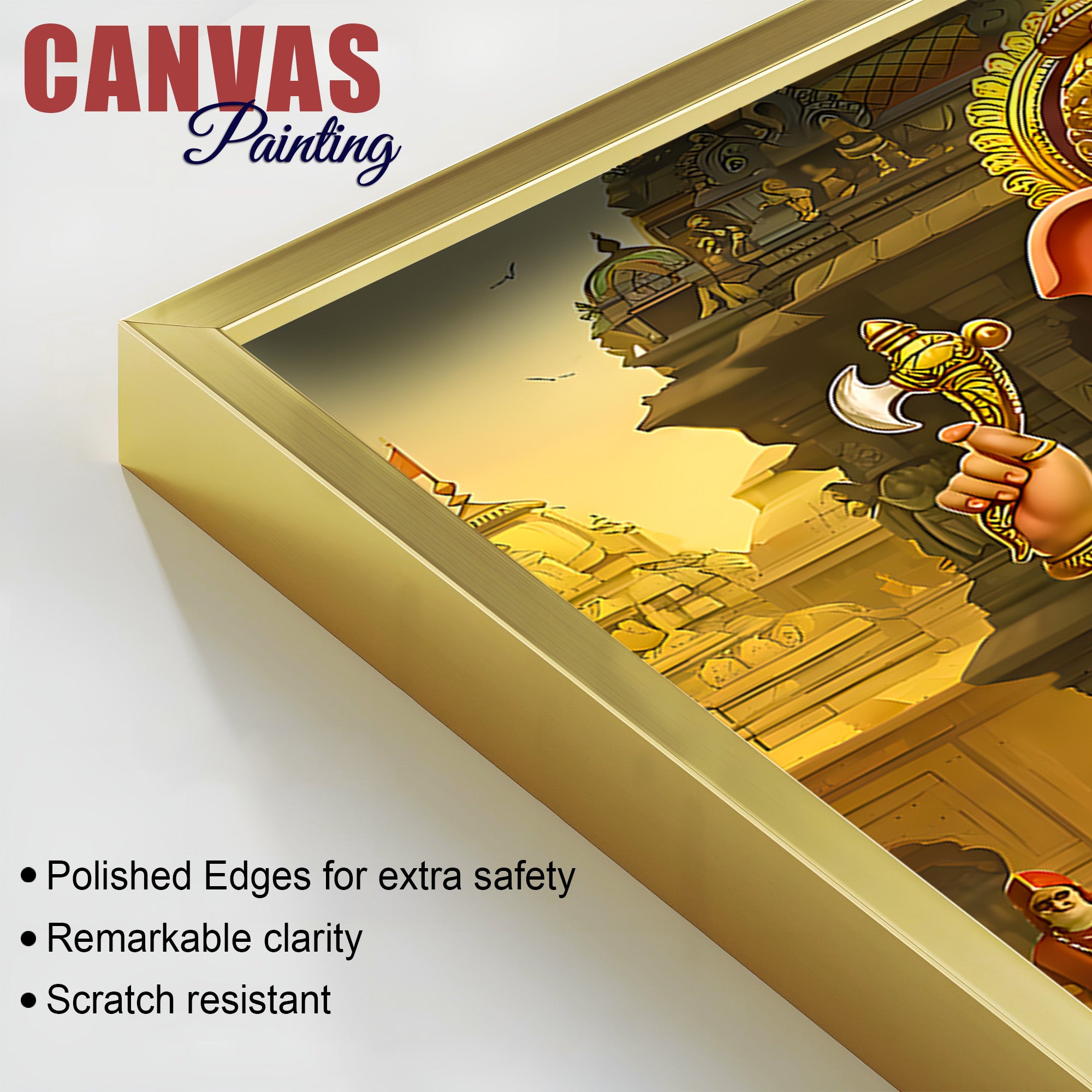 Premium Ganesha Wall Painting