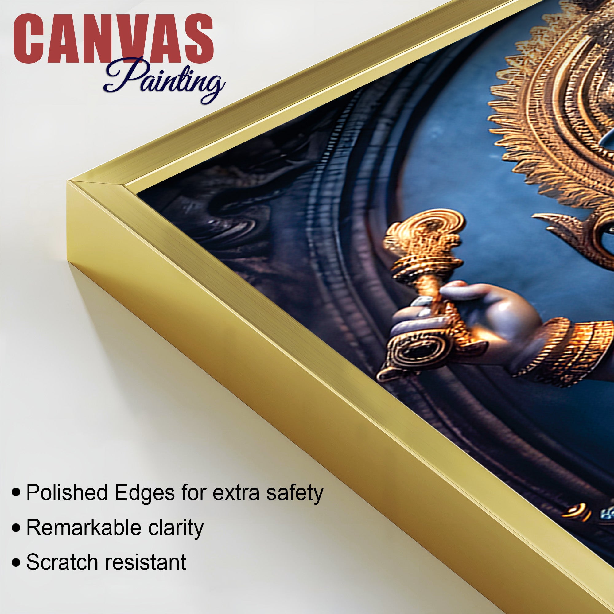 Premium Ganpati Bappa Wall Painting