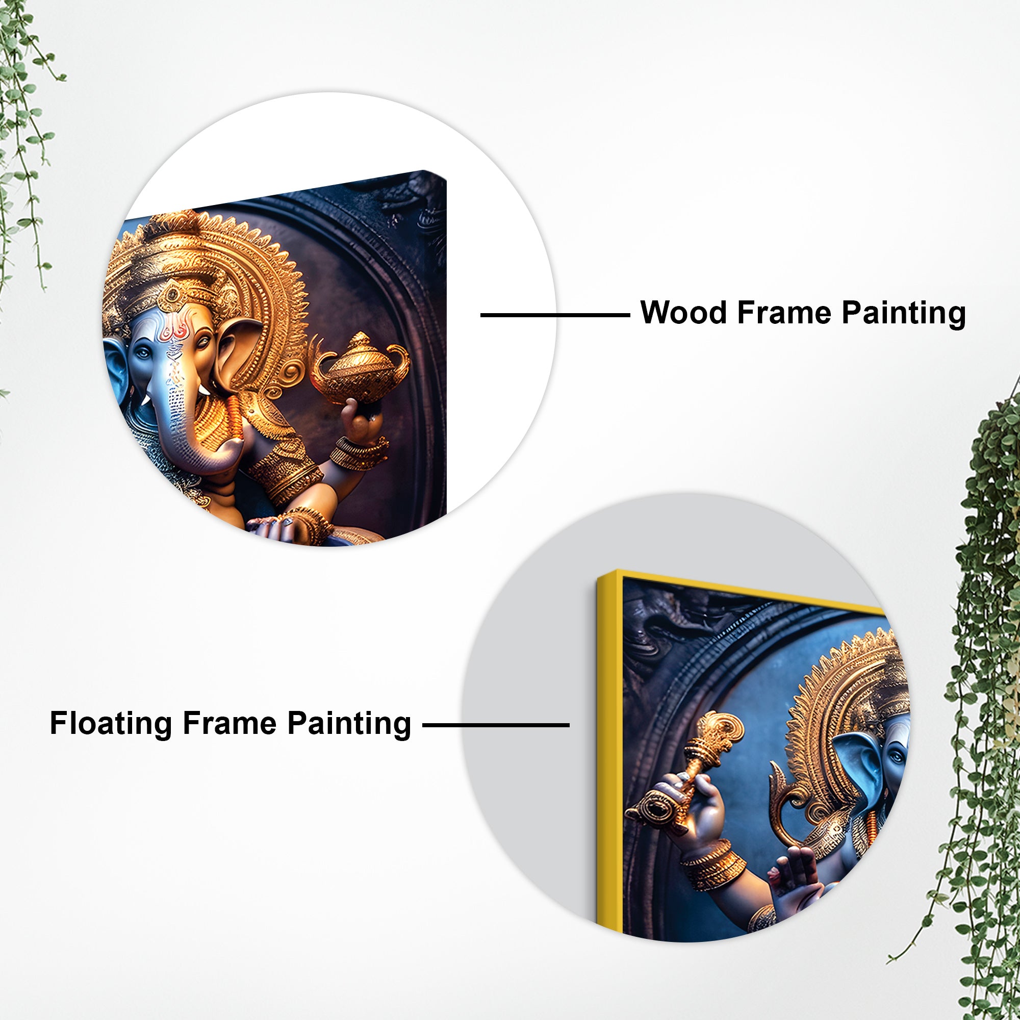 Premium Ganpati Bappa Wall Painting