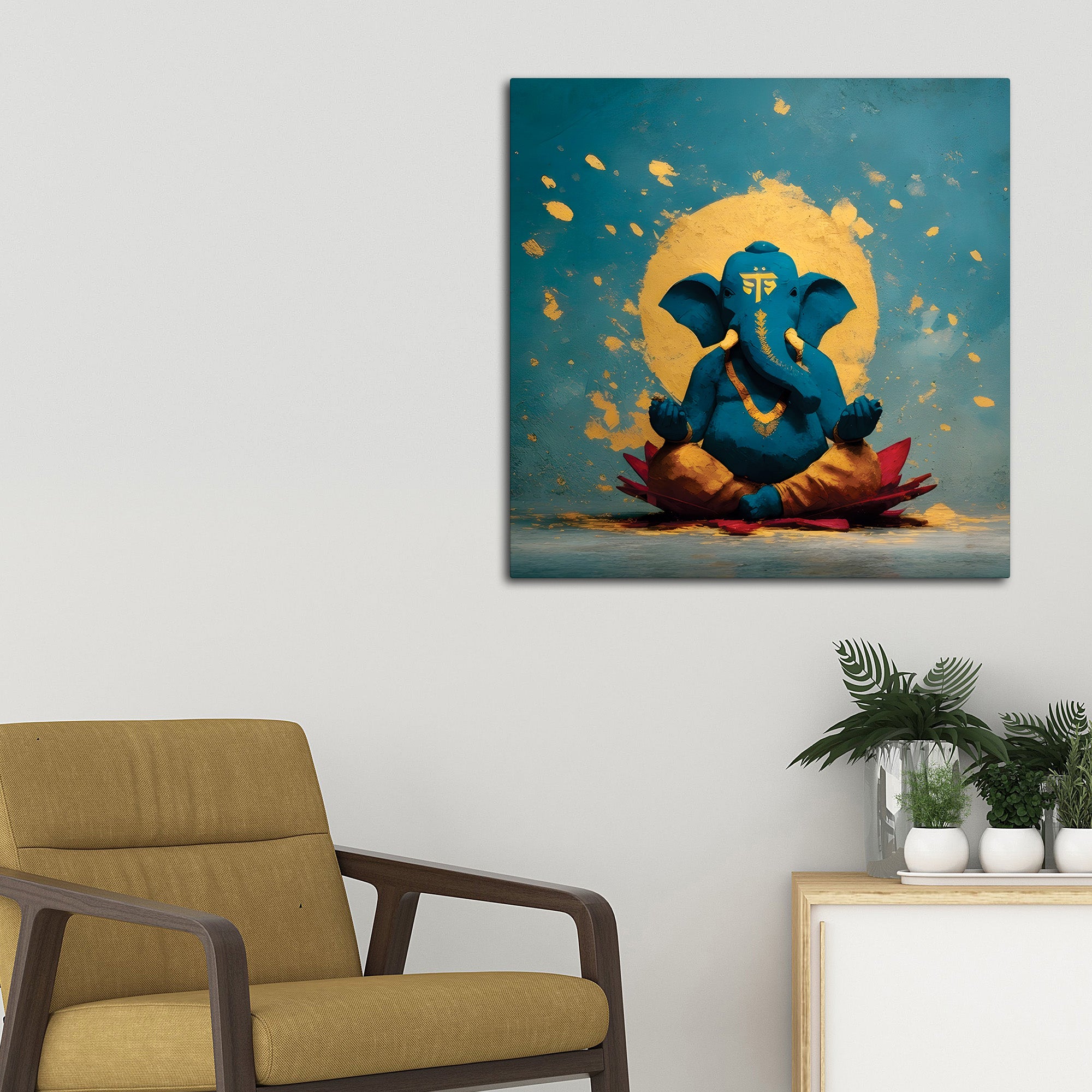 Premium Ganpati Painting for Home & Office