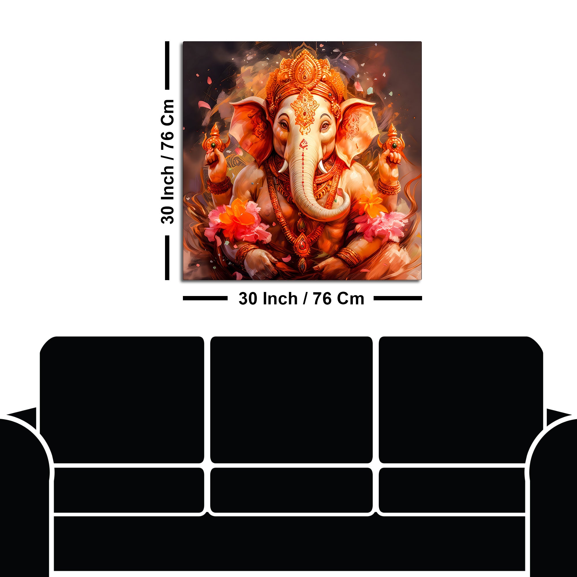 Premium Ganpati Painting for Office & Home