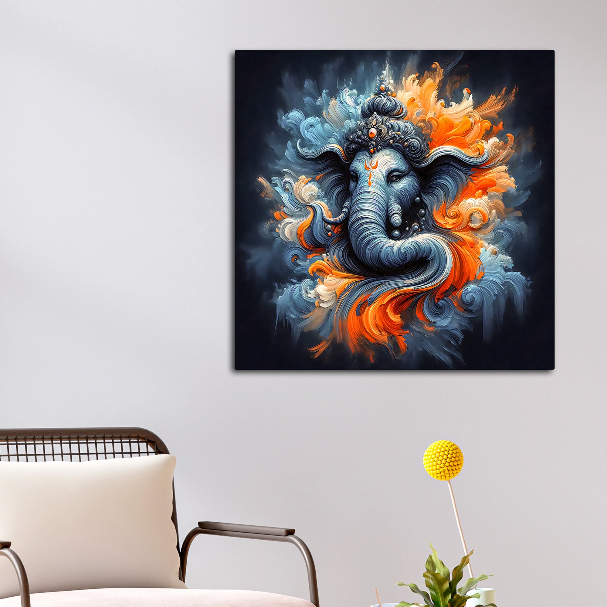 Premium Ganpati Wall Painting for Office & Home