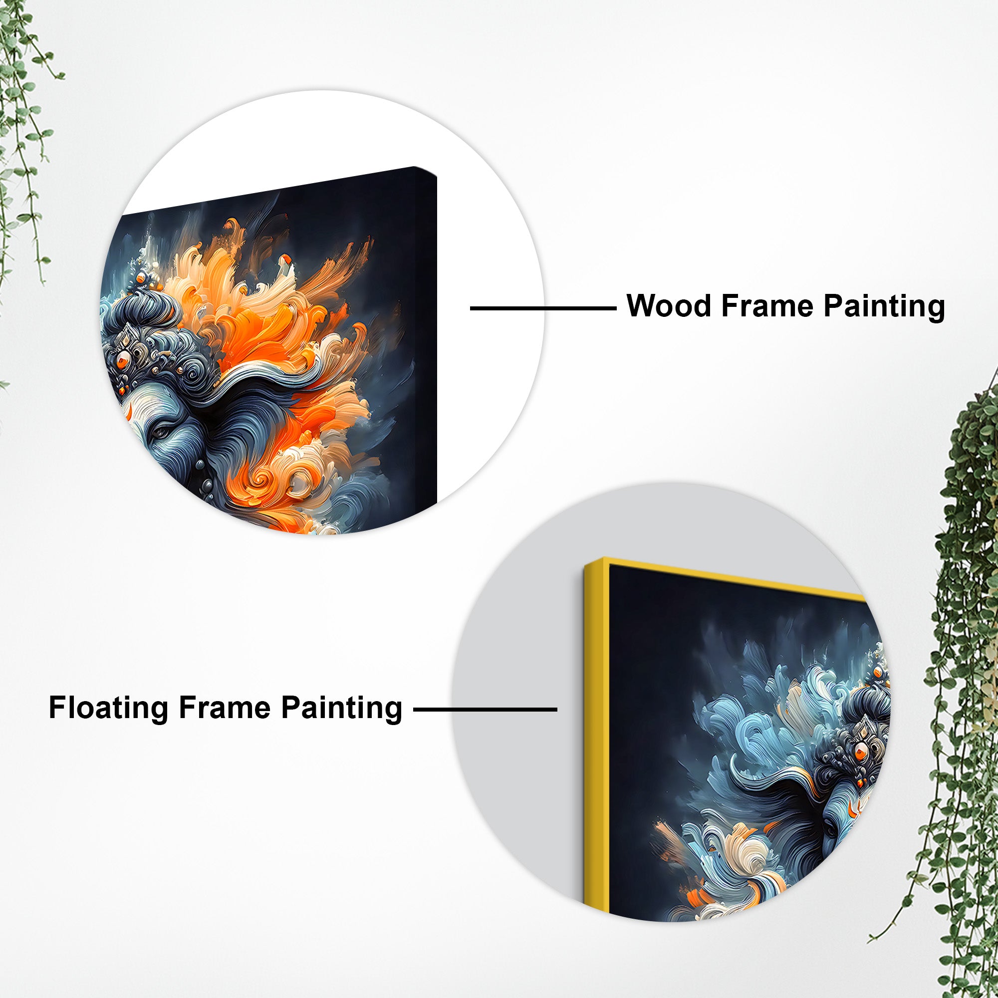 Premium Ganpati Wall Painting for Office & Home