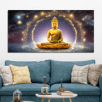 Premium Gautam Buddha Wall Art Painting for Home & Office