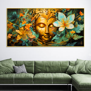 premium-gautam-buddha-wall-painting-for-living-room-office