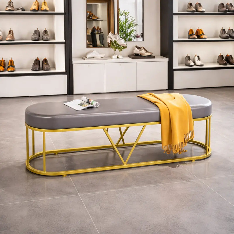 premium-gold-frame-bench-with-soft-grey-upholstery