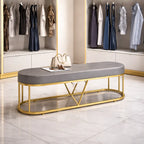 premium-gold-frame-bench-with-soft-grey-upholstery