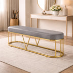 premium-gold-frame-bench-with-soft-grey-upholstery