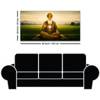 Premium Guru Nanak Dev Ji Religious Wall Painting for Décor