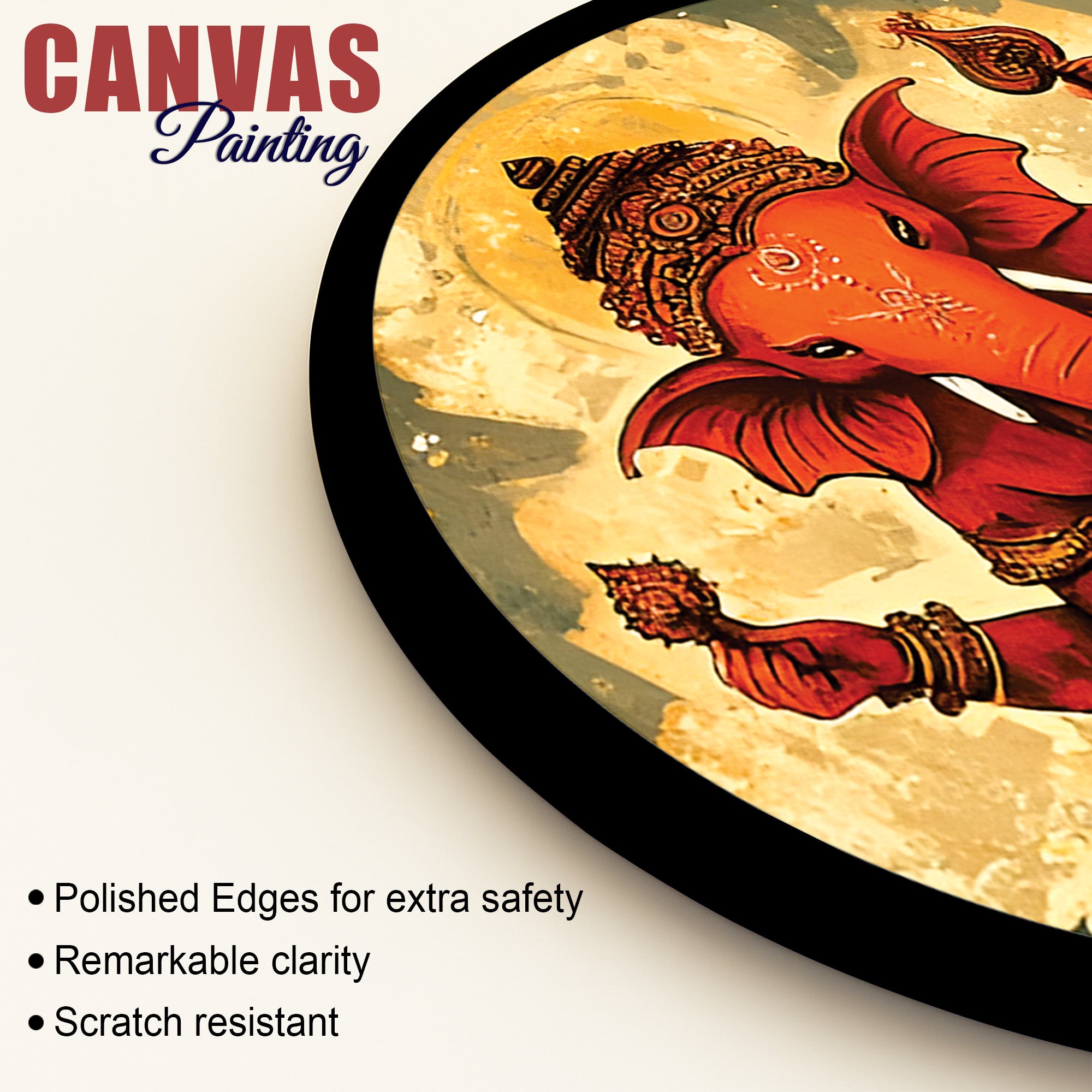 Premium Hindu Ganesha Painting