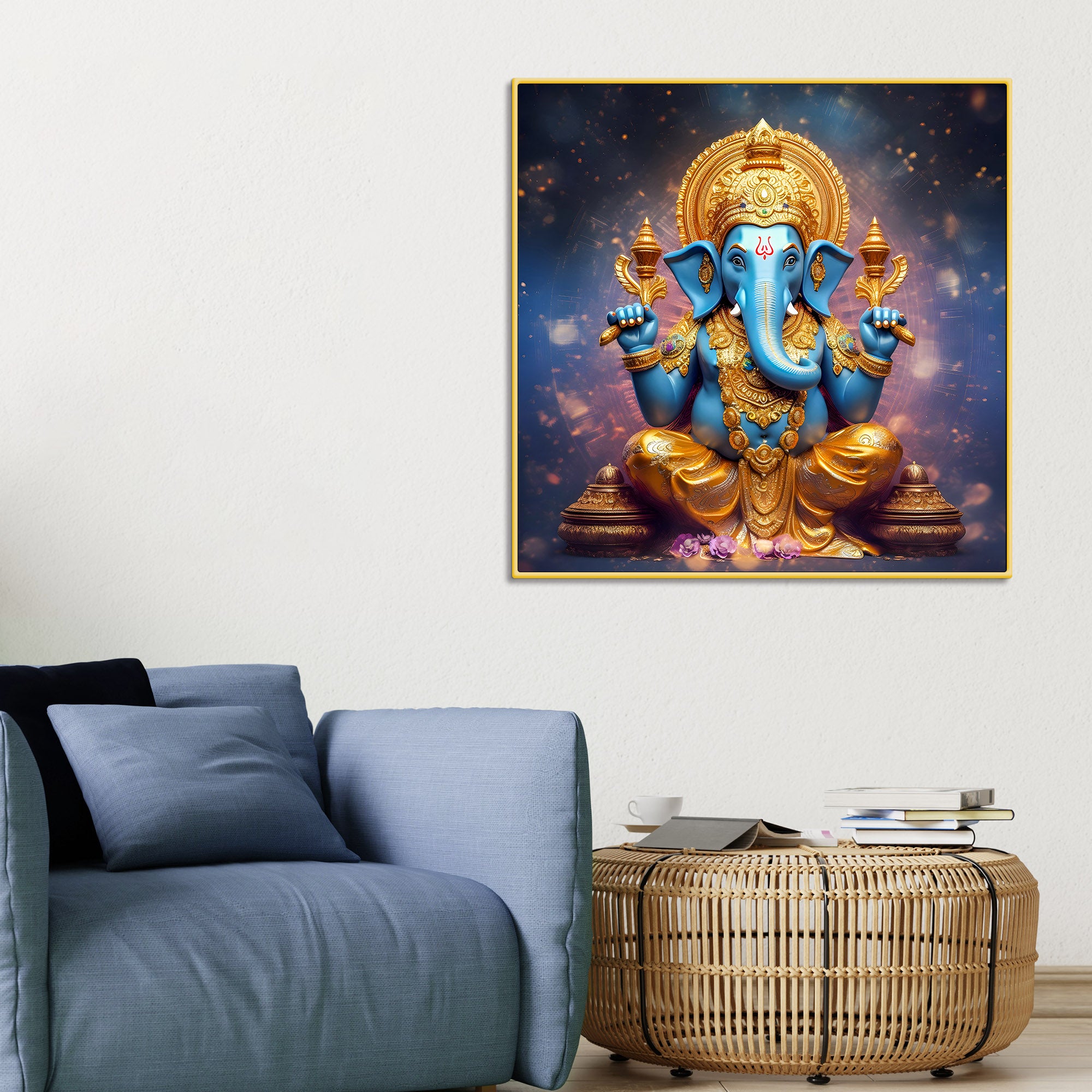 premium-hindu-god-ganpati-painting