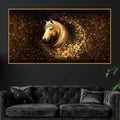 Premium Horse Artwork Crystal Glass Modern Painting