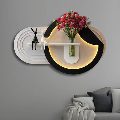 premium-led-wall-decor-with-floral-stand