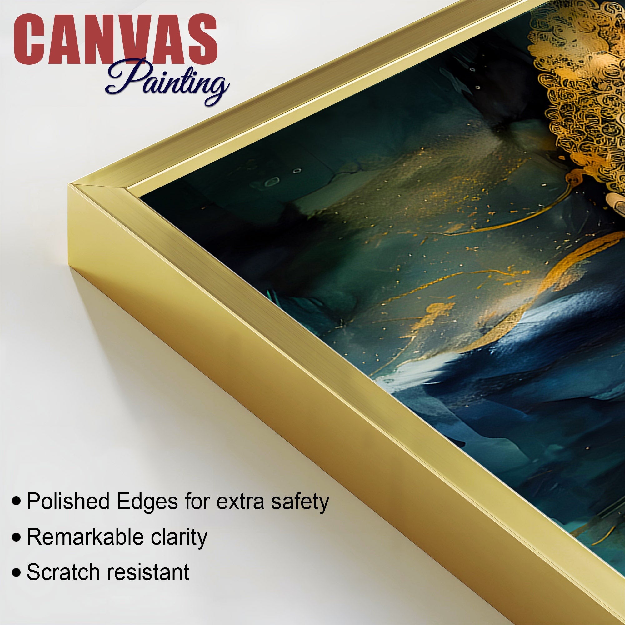 Premium Lord Buddha Wall Painting