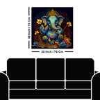 Premium Lord Ganesha Painting