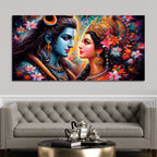 Premium Lord Shiva Wall Painting for Living Room Decoration