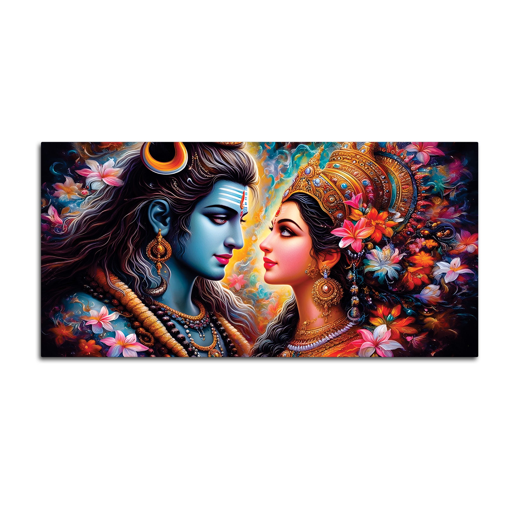 Premium Lord Shiva Wall Painting for Living Room Decoration
