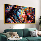Premium Lord Shiva Wall Painting for Living Room Decoration