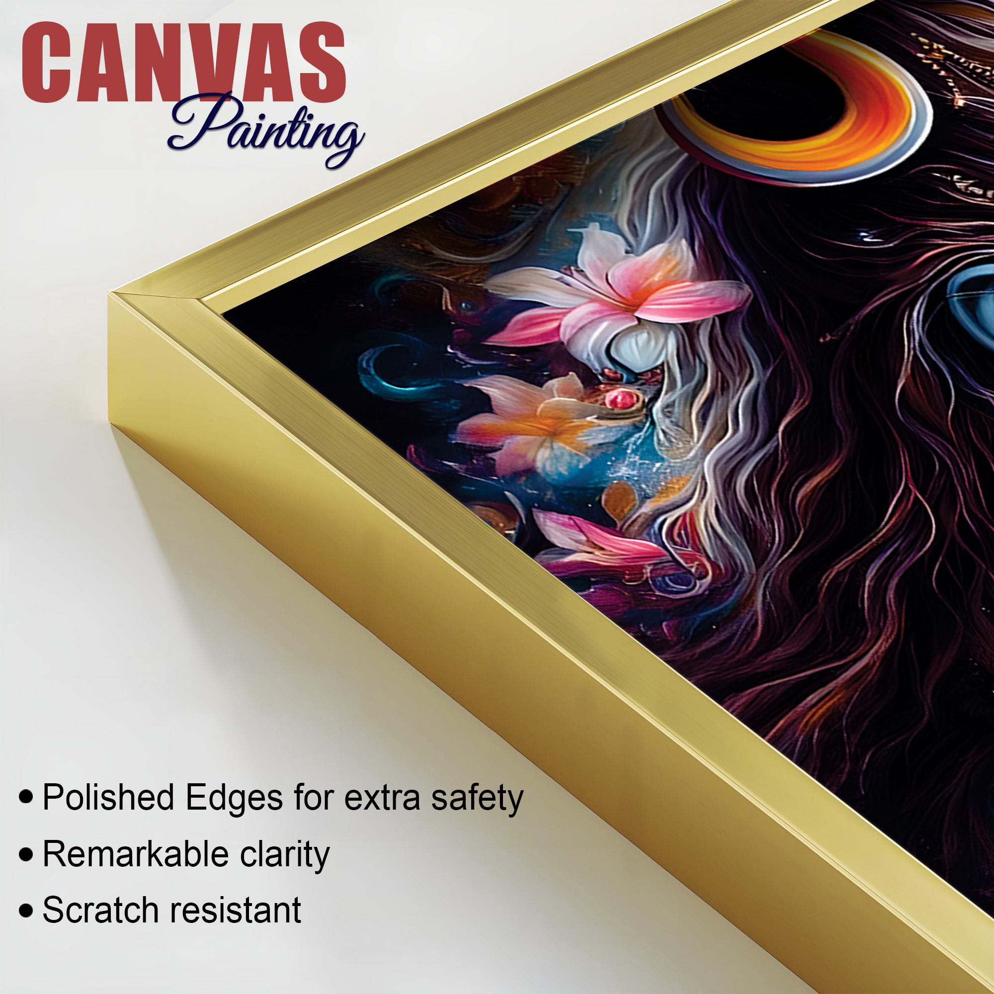 Premium Lord Shiva Wall Painting for Living Room Decoration