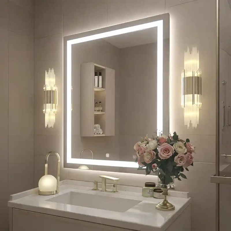 Premium Mirror with Ambient LED Frame
