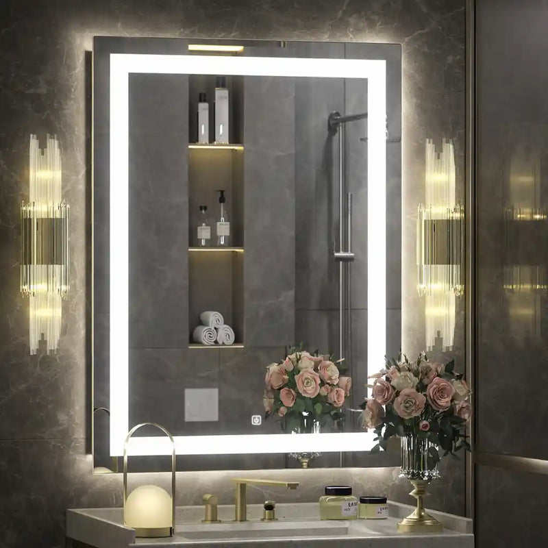 Premium Mirror with Ambient LED Frame