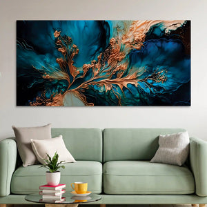 Premium Modern Abstract Canvas Painting for Living Room