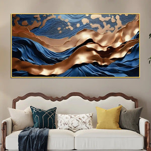 Premium Modern Abstract Canvas Wall Painting for Luxury Décor