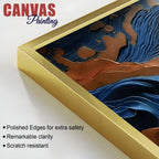 Premium Modern Abstract Canvas Wall Painting for Luxury Décor