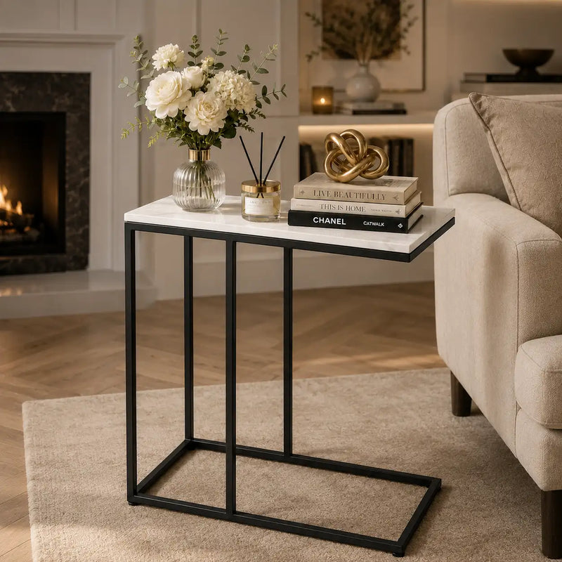 Premium Modern Accent Table for Living Room, Bedroom & Loung