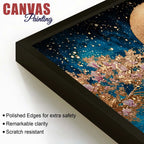 Premium Nature Abstract Wall Art Blossom Tree Canvas Painting