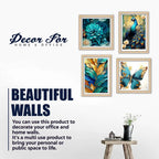 Premium Nature Wall Art Frame Set of 4 for Home Decoration