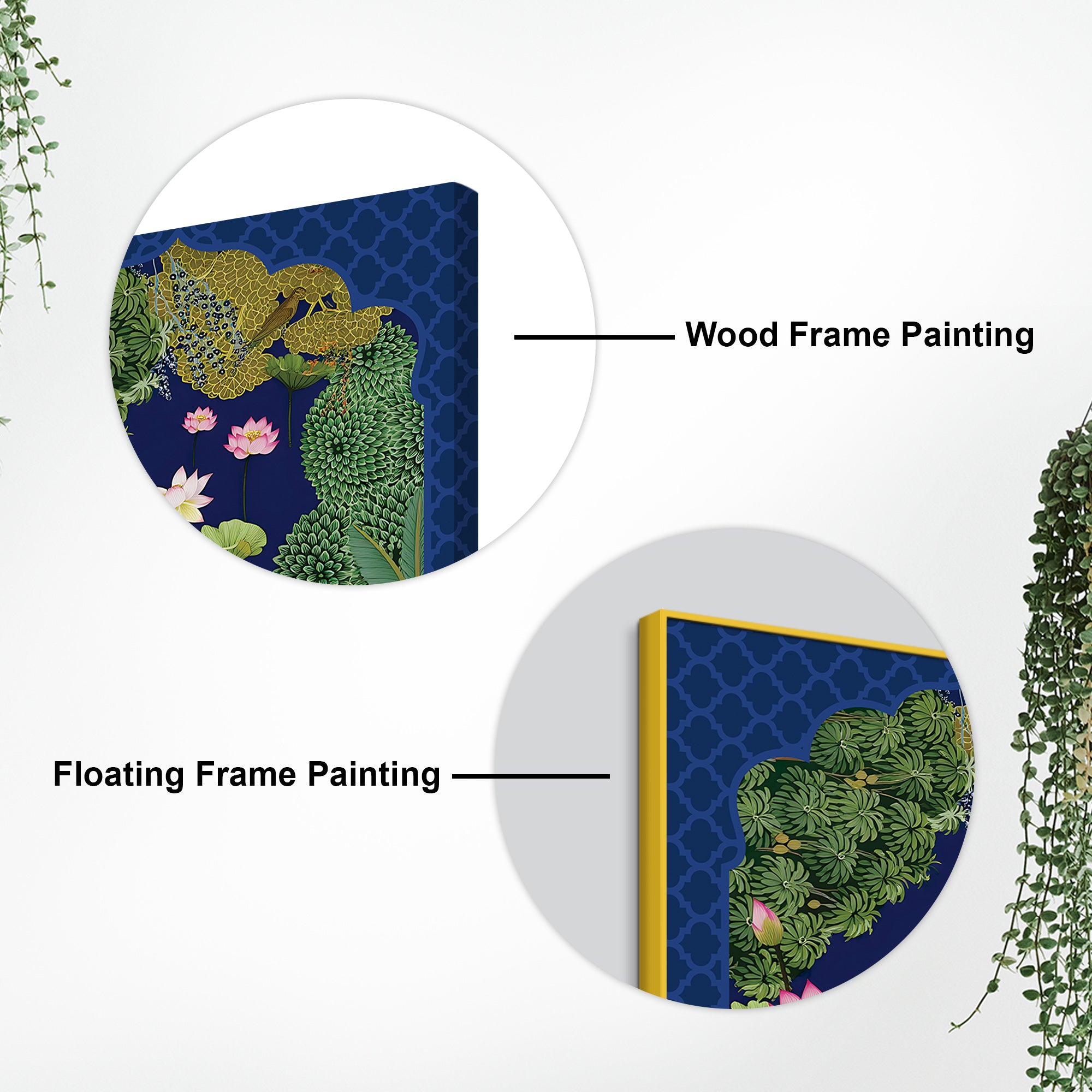 Premium Pichwai Cow Canvas Wall Painting | Ethnic Home Décor