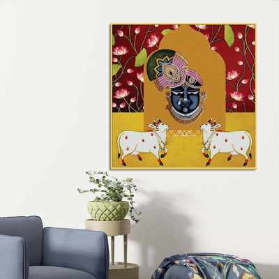 premium-pichwai-shrinathji-canvas-wall-painting-spiritual-art