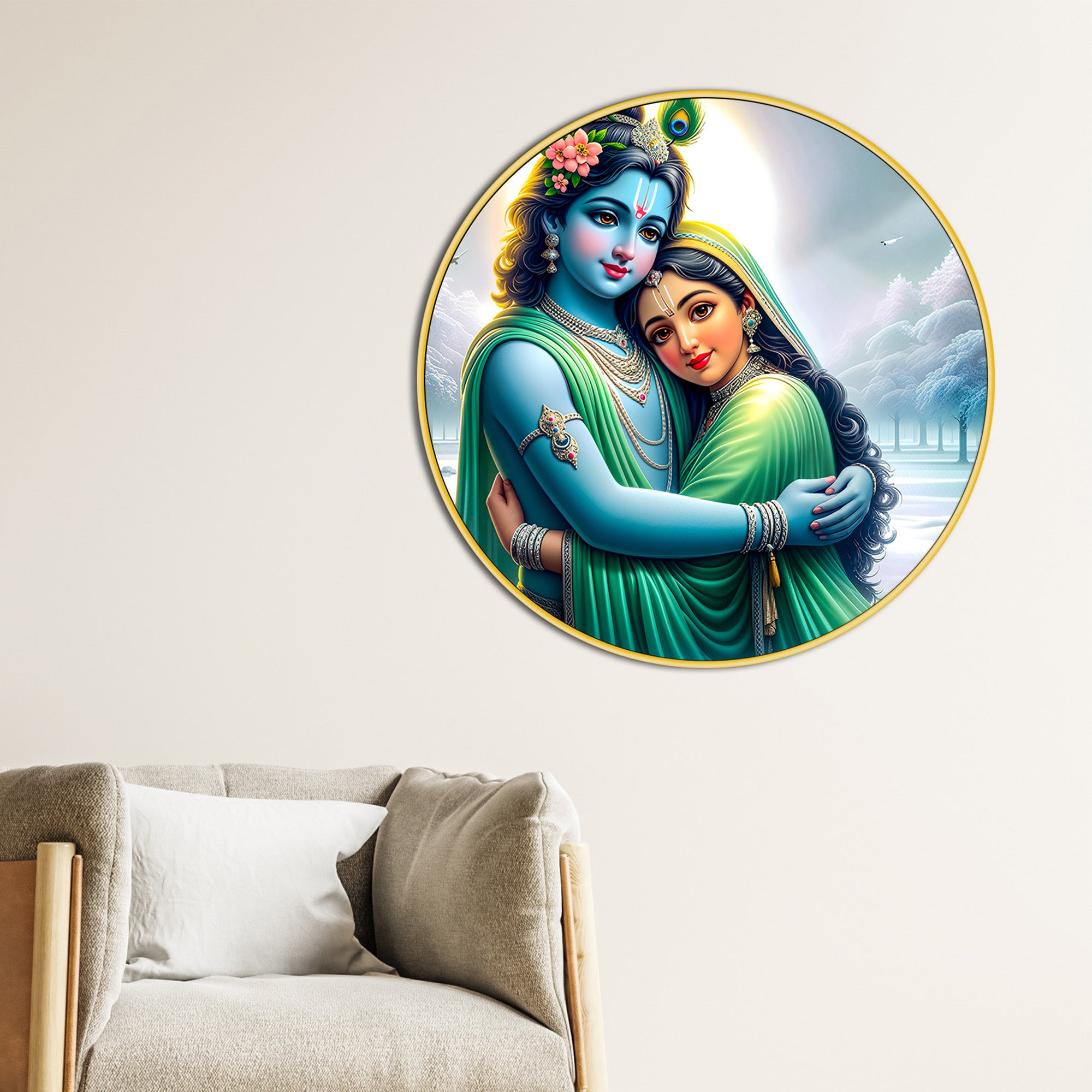 premium-raadha-krishna-round-wall-painting-for-home