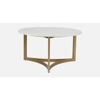 Premium Round Marble Center Table with Stylish Structure