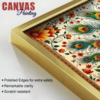 Premium Royal Peacock Decor Canvas Wall Art Painting