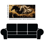 Premium Running Horses Canvas Painting for Living Room