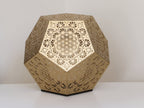 Premium Sacred Pattern Shadow Home Table Lamp