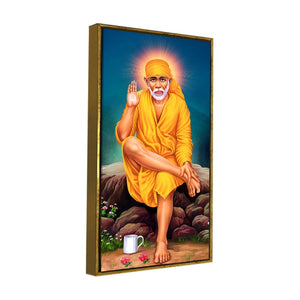 Premium Shirdi Sai Baba Canvas Wall Painting