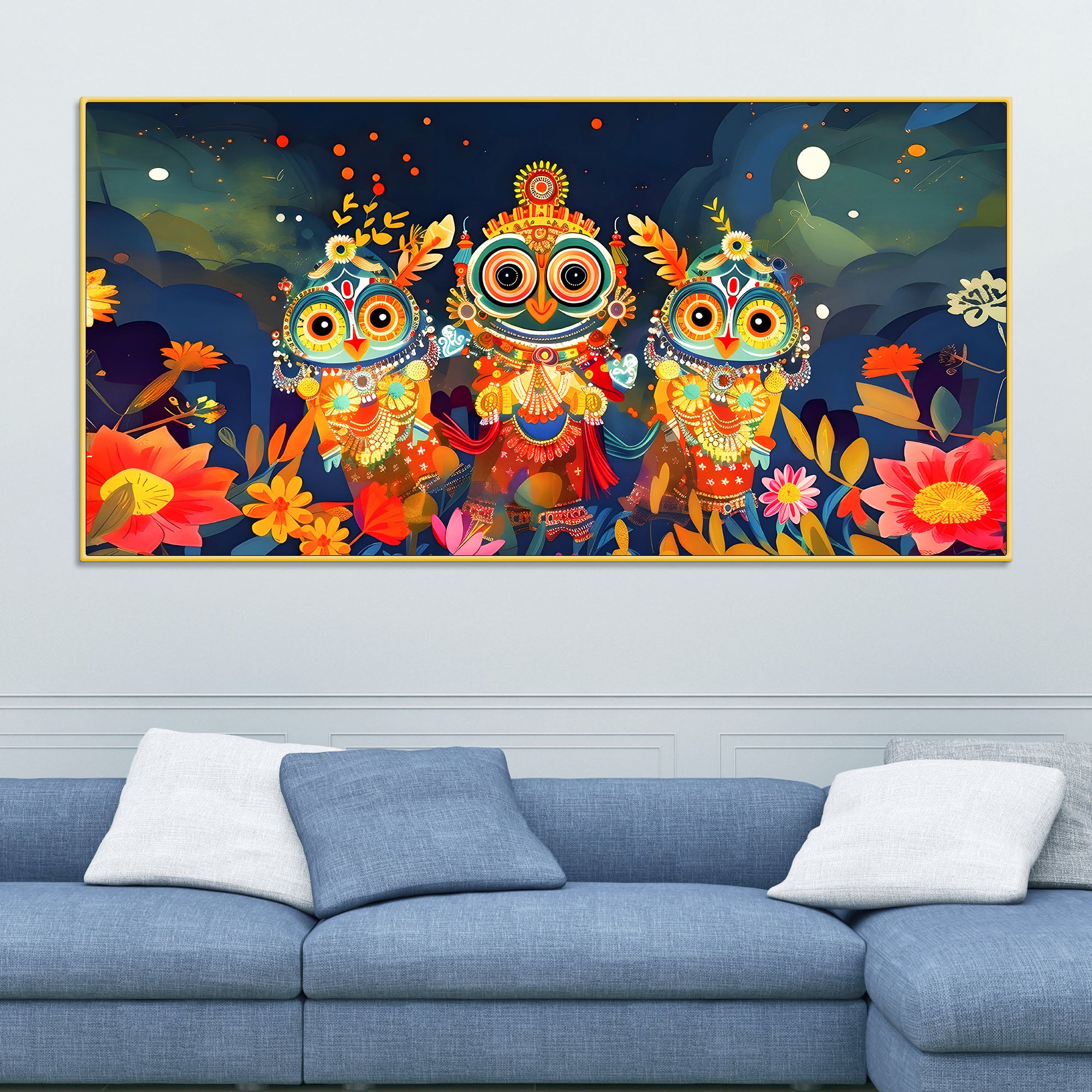 premium-shree-jagannath-wall-art-canvas-painting