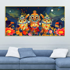 premium-shree-jagannath-wall-art-canvas-painting