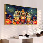Premium Shree Jagannath Wall Art Canvas Painting