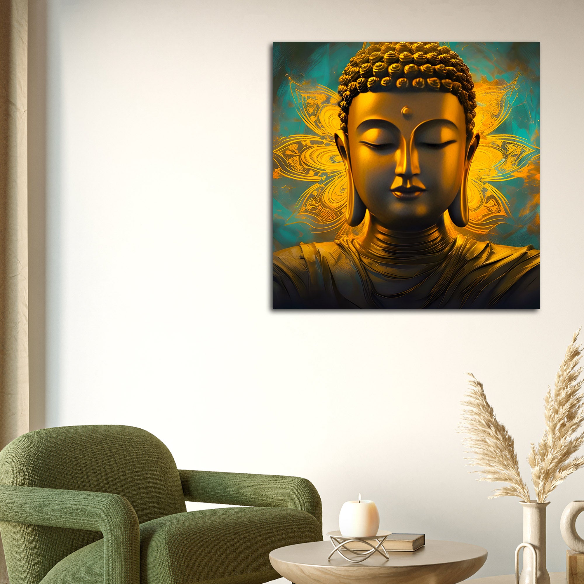 Premium Spiritual Buddha Face Painting