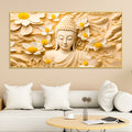 Premium Spiritual Décor Gautam Buddha Canvas Wall Painting