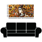 Premium Spiritual Lord Shiva Painting for Modern Home Walls