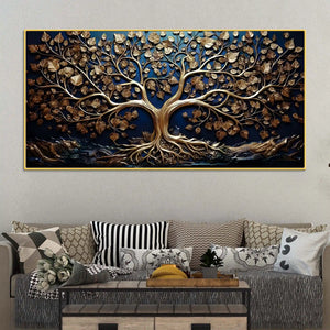 Premium Tree of Life Wall Canvas Painting for Interiors