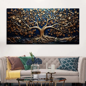 Premium Tree of Life Wall Canvas Painting for Interiors