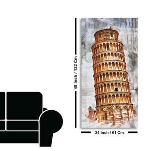 Premium Wall Painting Leaning Tower of Pisa