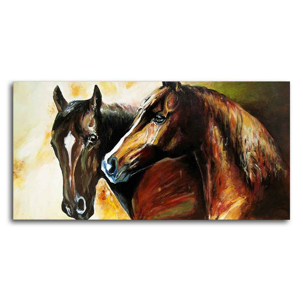 Premium Wall Painting of A Pair of Horses